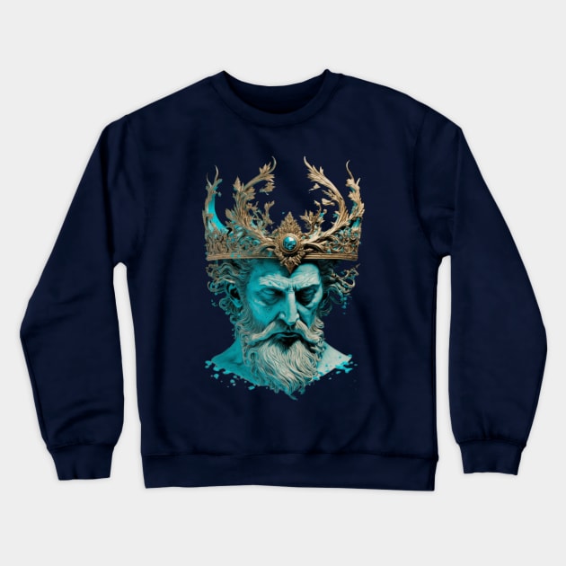 Poseidon Crewneck Sweatshirt by aaladorn